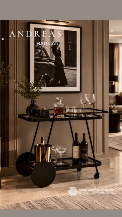 Andreas Bar Cart