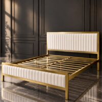 Madelein Metallic Bed