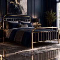 Virginia Metallic Bed