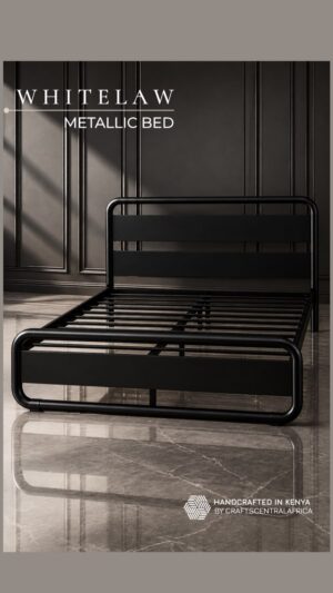 Whitelaw Metallic Bed